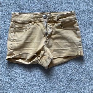 American eagle high waisted denim shorts